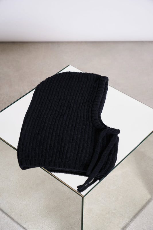 JAN'N JUNE - WOOLY Pioggia Balaclava Black