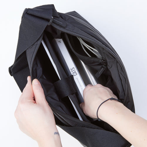 GOT BAG - Puffer Square Bag Large Black