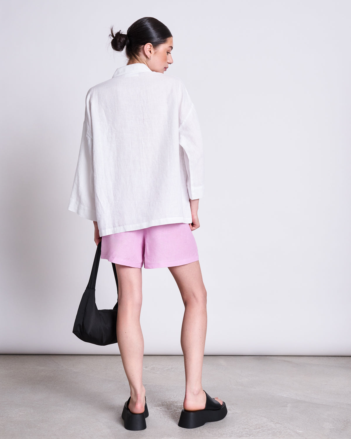 JAN'N JUNE - MONS Linen Shirt White