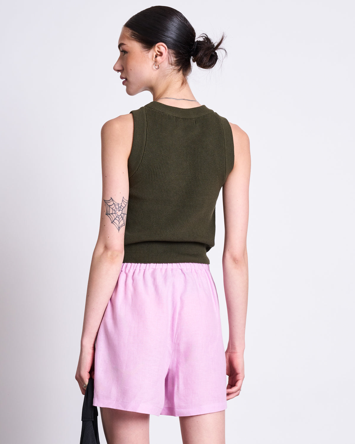 JAN'N JUNE - MARUM Linen Shorts Light Orchid