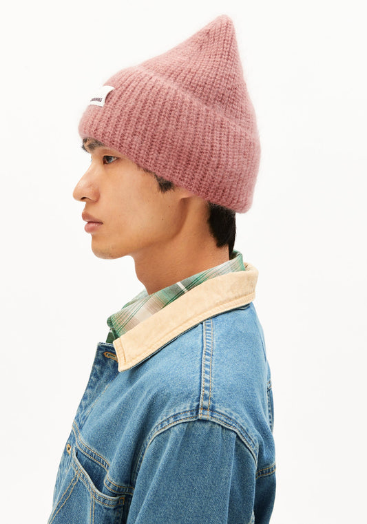 Armedangels - SNOWAA Mütze Light Berry
