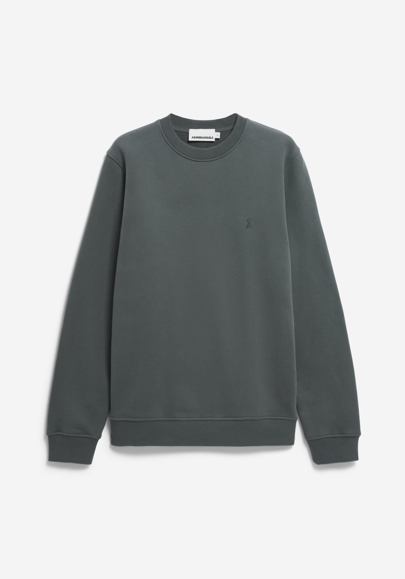 Armedangels - BAARO Fleece Pullover Space Steel