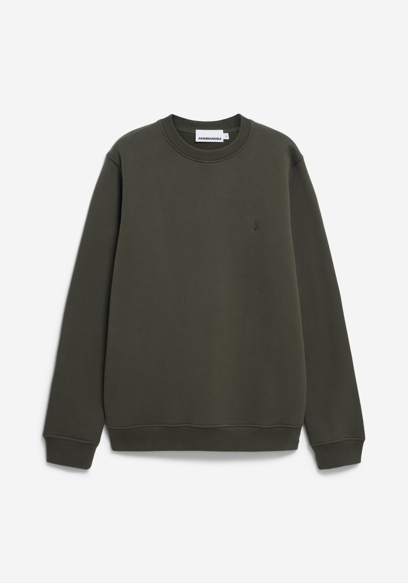 Armedangels - BAARO Fleece Pullover Forest Pine