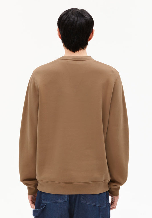 Armedangels - BAARO Fleece Pullover Light Oak