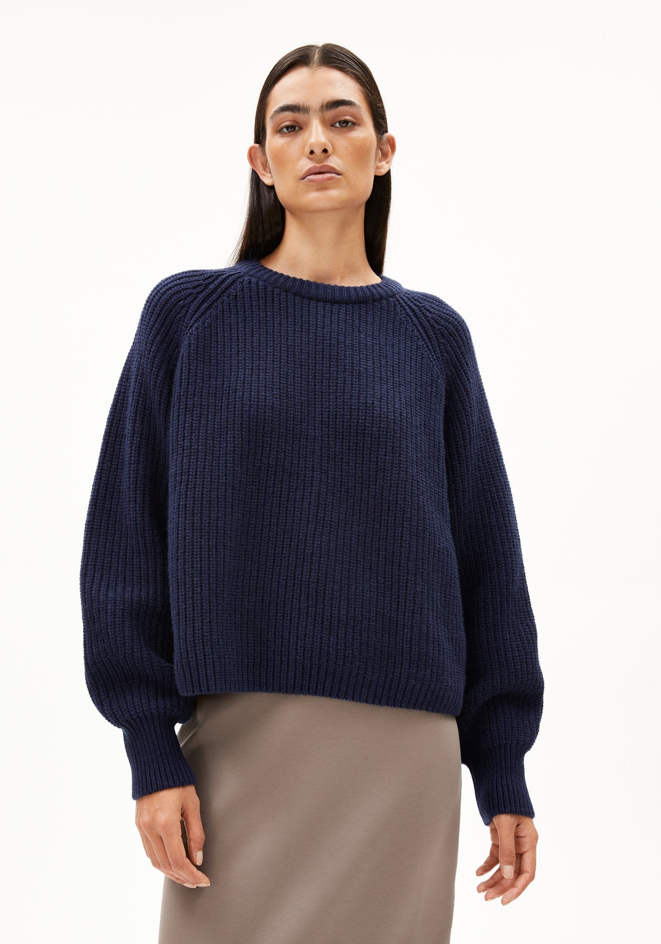 Armedangels - KAAGI Strickpullover Tinted Navy