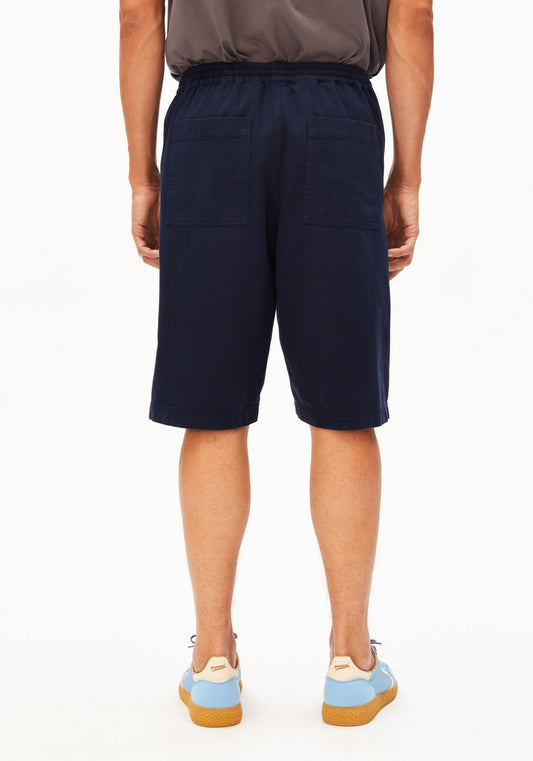 Armedangels - Cotton Lino Short | Tinted Navy