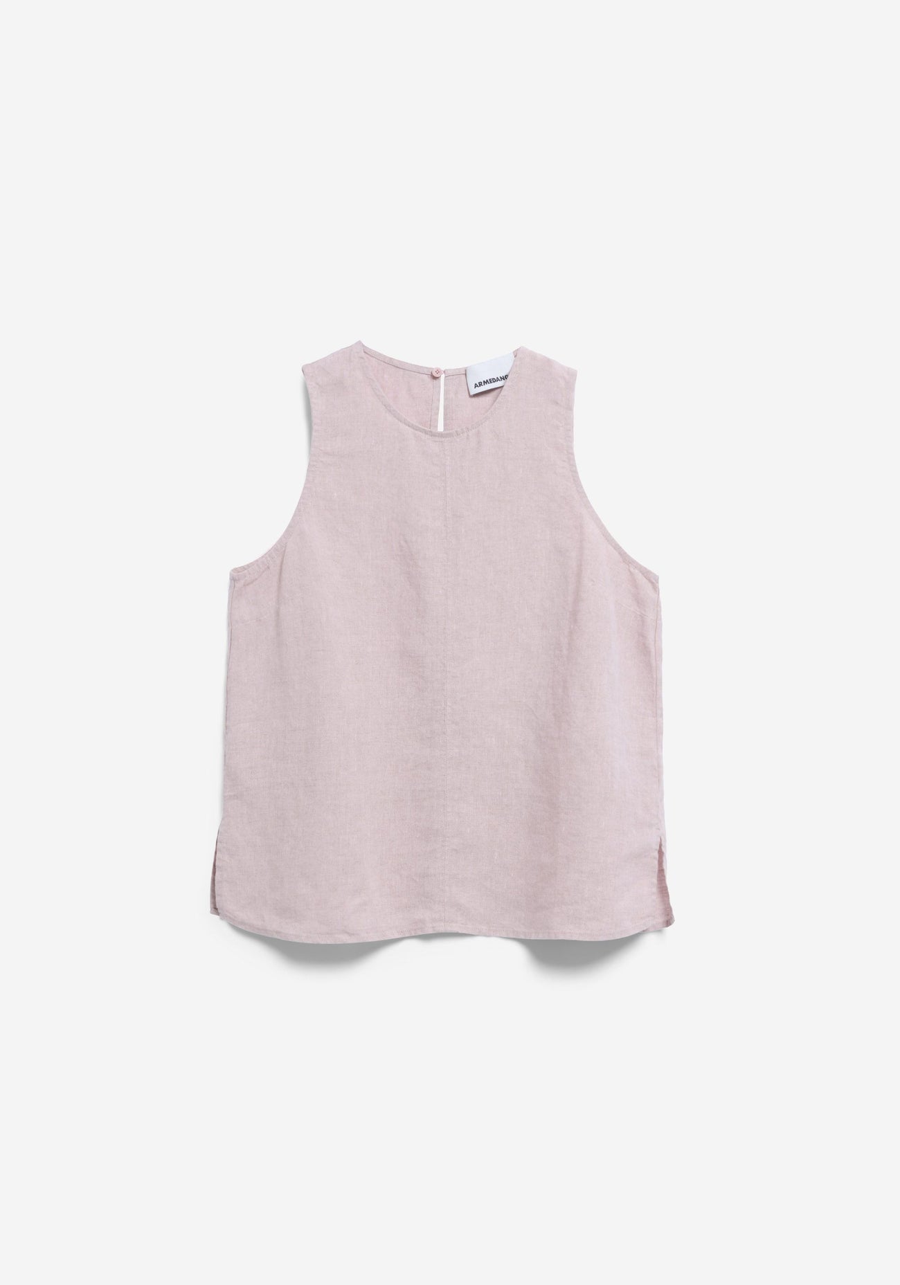 Armedangels - Blusen Top Leinen | Pink Mist