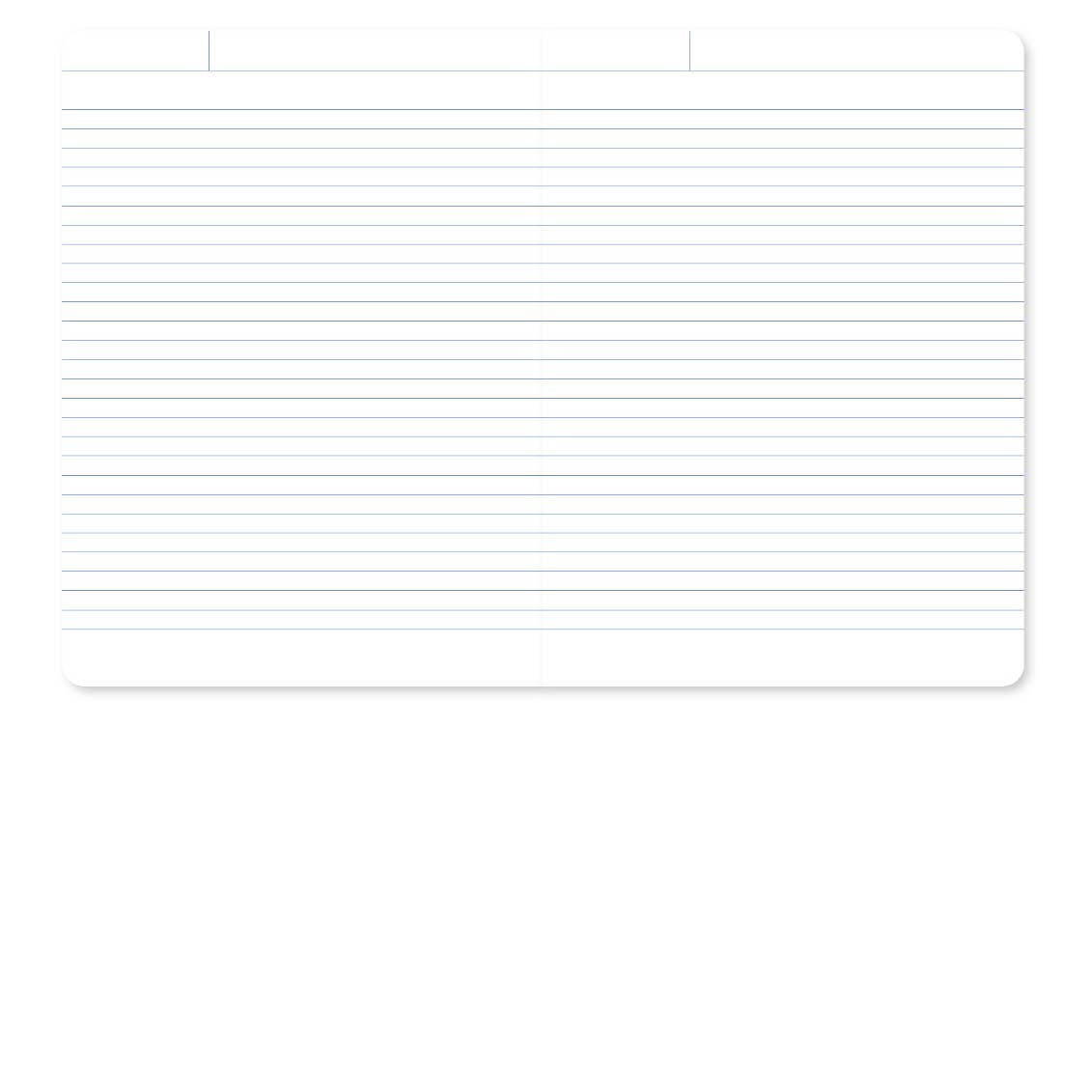 A-Journal - Notizbuch Flow Pink/Rot