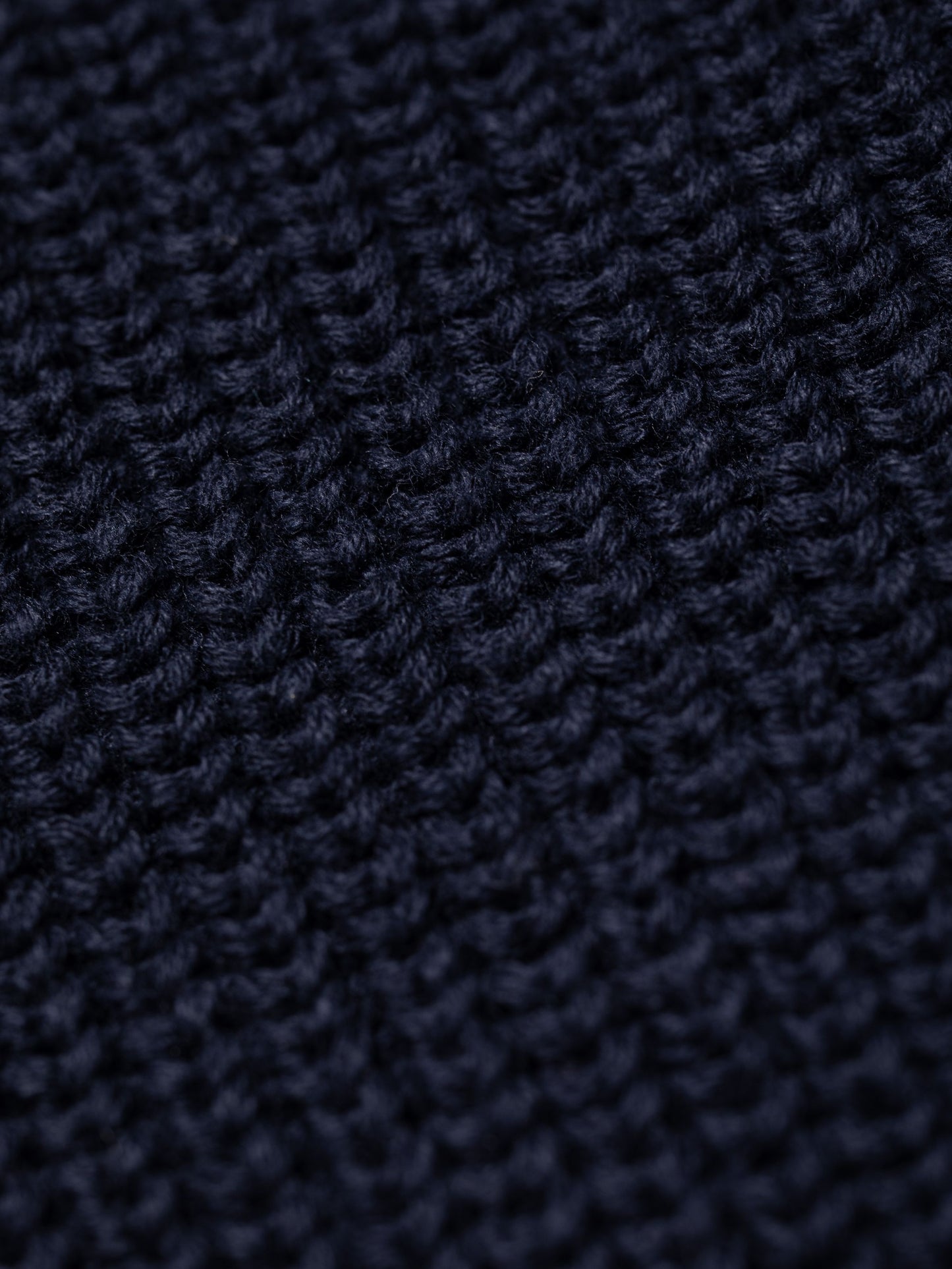 Nudie Jeans - August Rip Cotton Sweater Navy