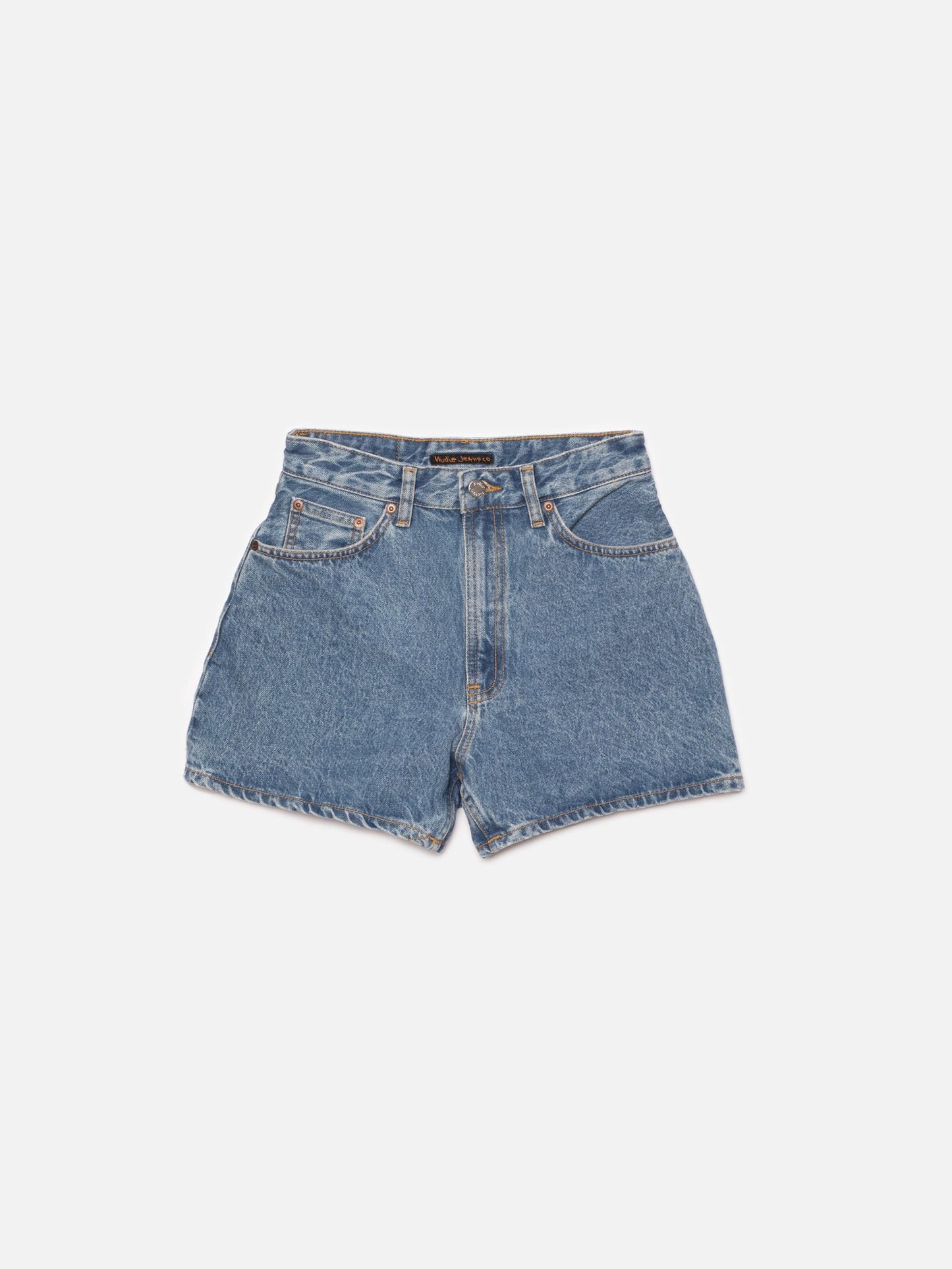 Nudie Jeans - Maeve Denim Shorts Casual Wash Blue