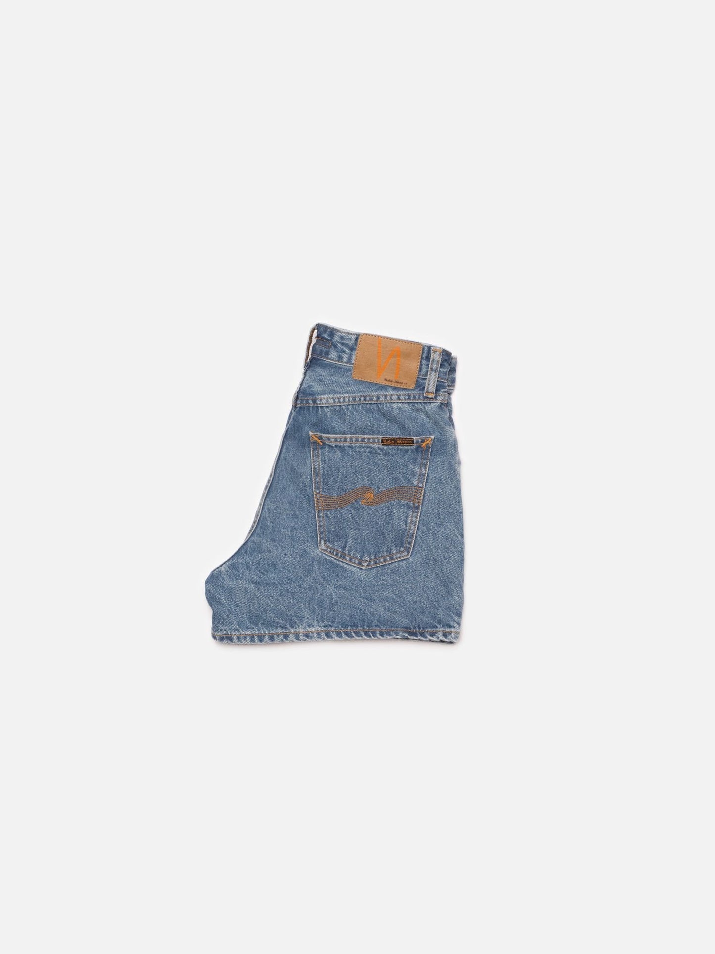 Nudie Jeans - Maeve Denim Shorts Casual Wash Blue