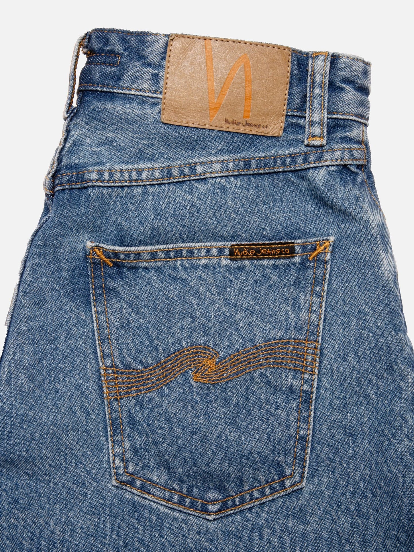 Nudie Jeans - Maeve Denim Shorts Casual Wash Blue