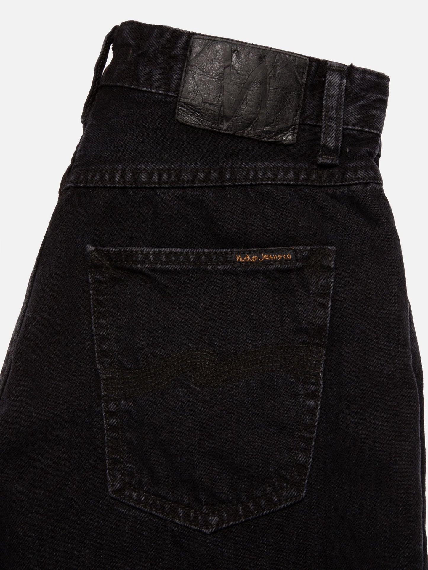 Nudie Jeans - Maeve Denim Shorts Smooth Black