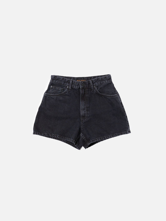 Nudie Jeans - Maeve Denim Shorts Smooth Black