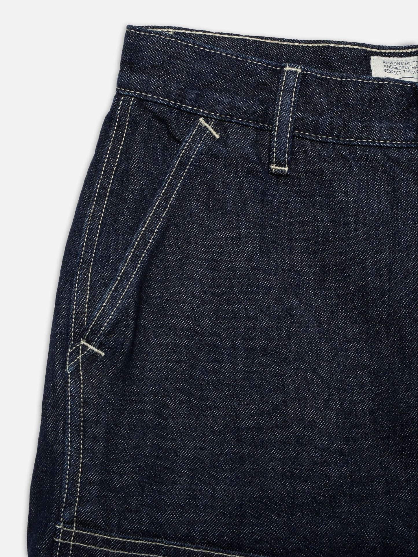 Nudie Jeans - Wendy Double Knee Denim Pants Dark