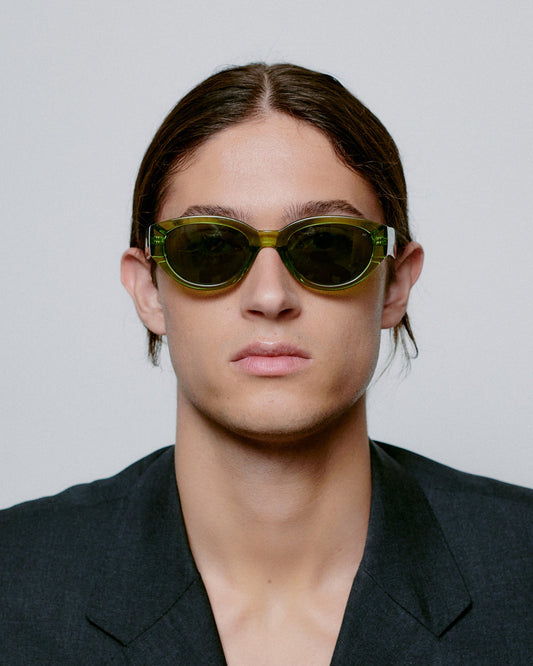 A.KJÆRBEDE - WINNIE Light Olive Transparent