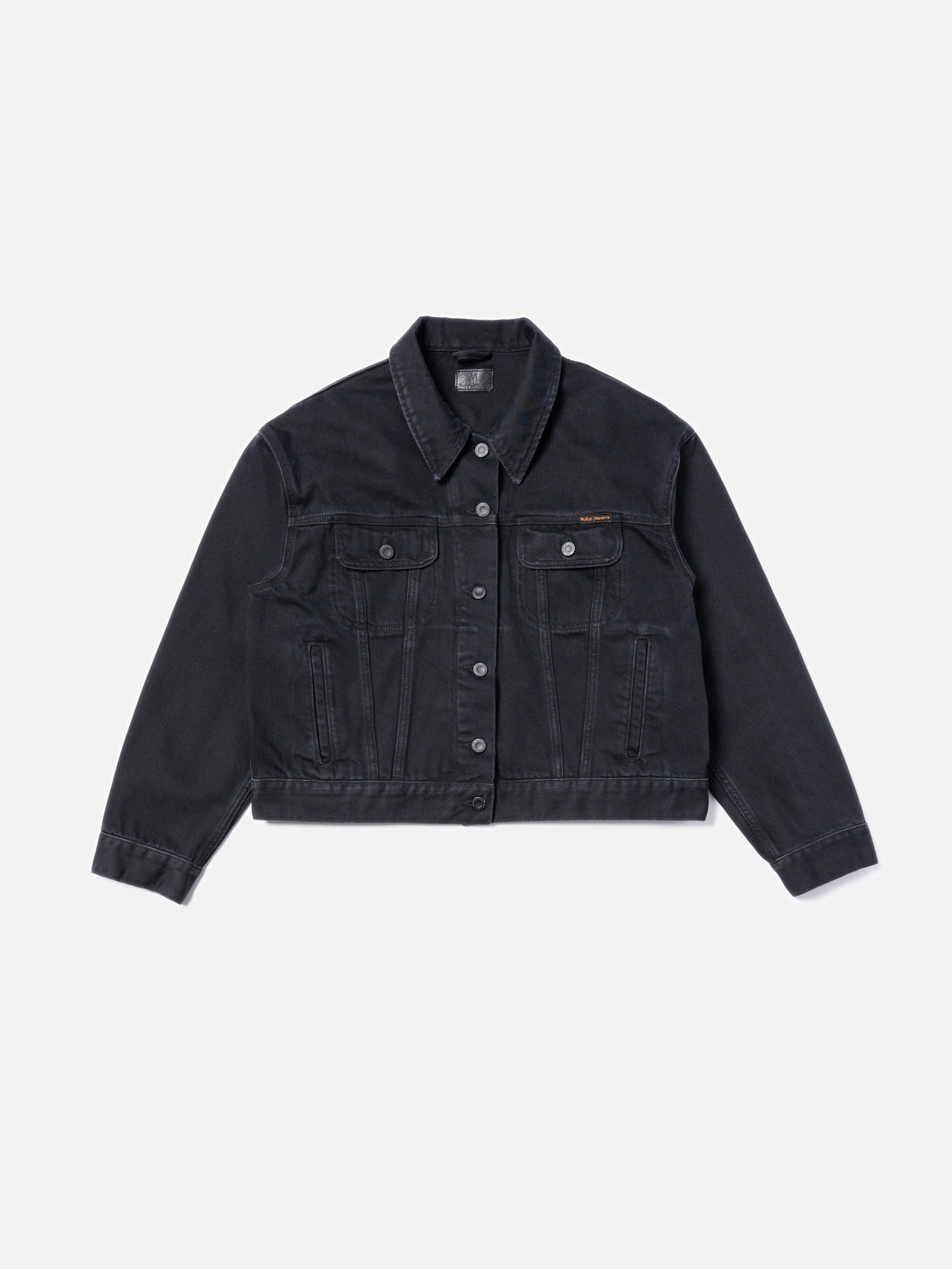 Nudie Jeans - Berit Denim Jacket Asphalt Black