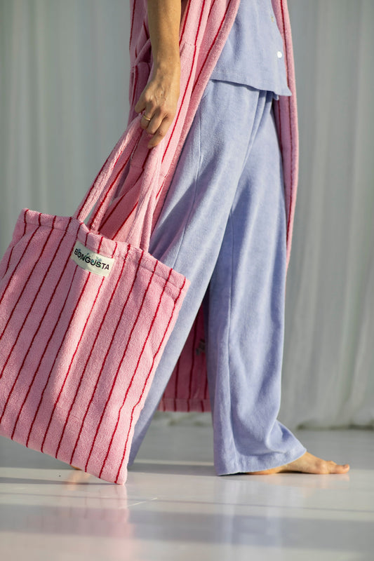 Bongusta - Naram Totebag Baby Pink/Ski Patrol