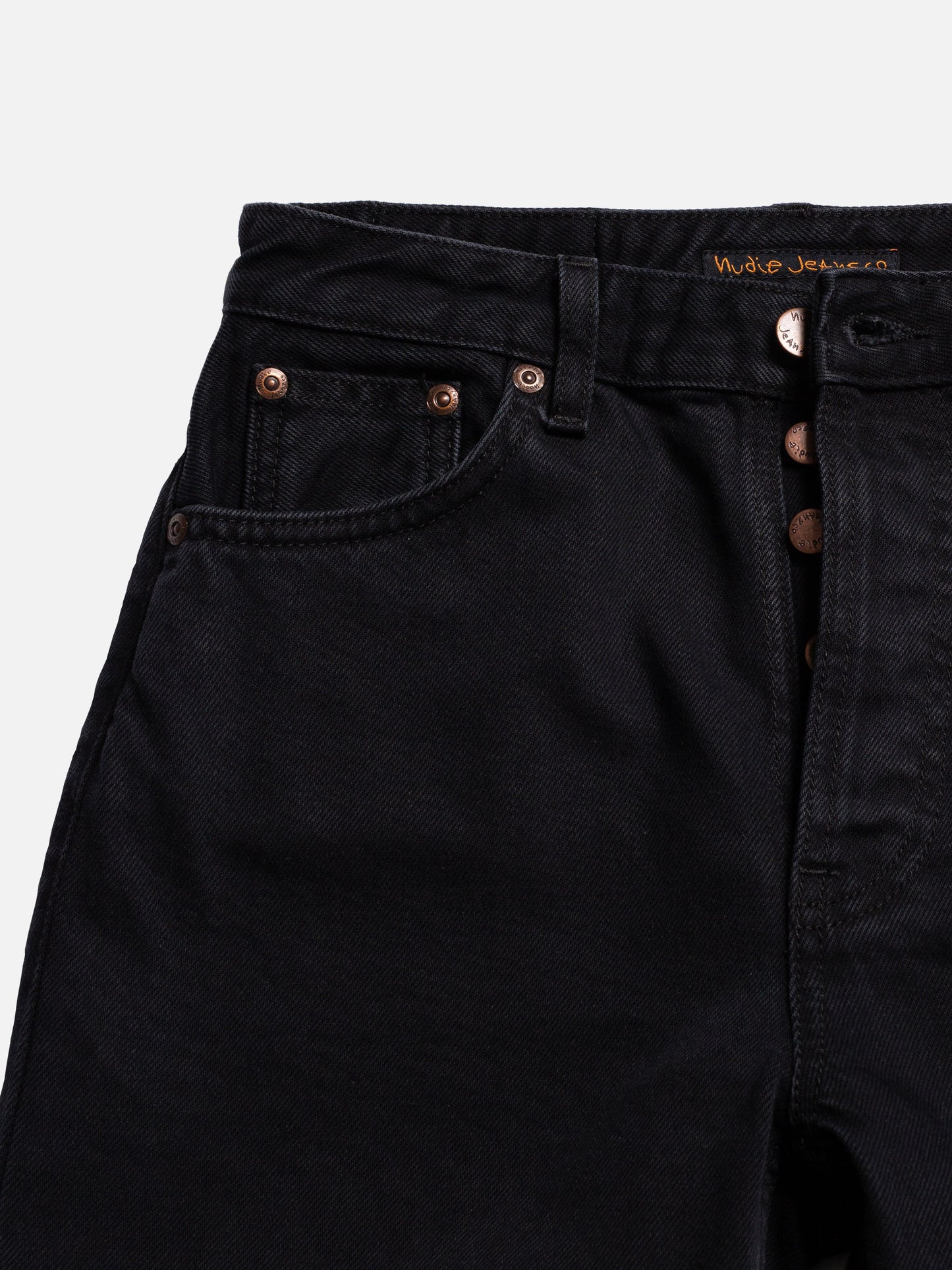 Nudie Jeans - Breezy Britt Aged Black