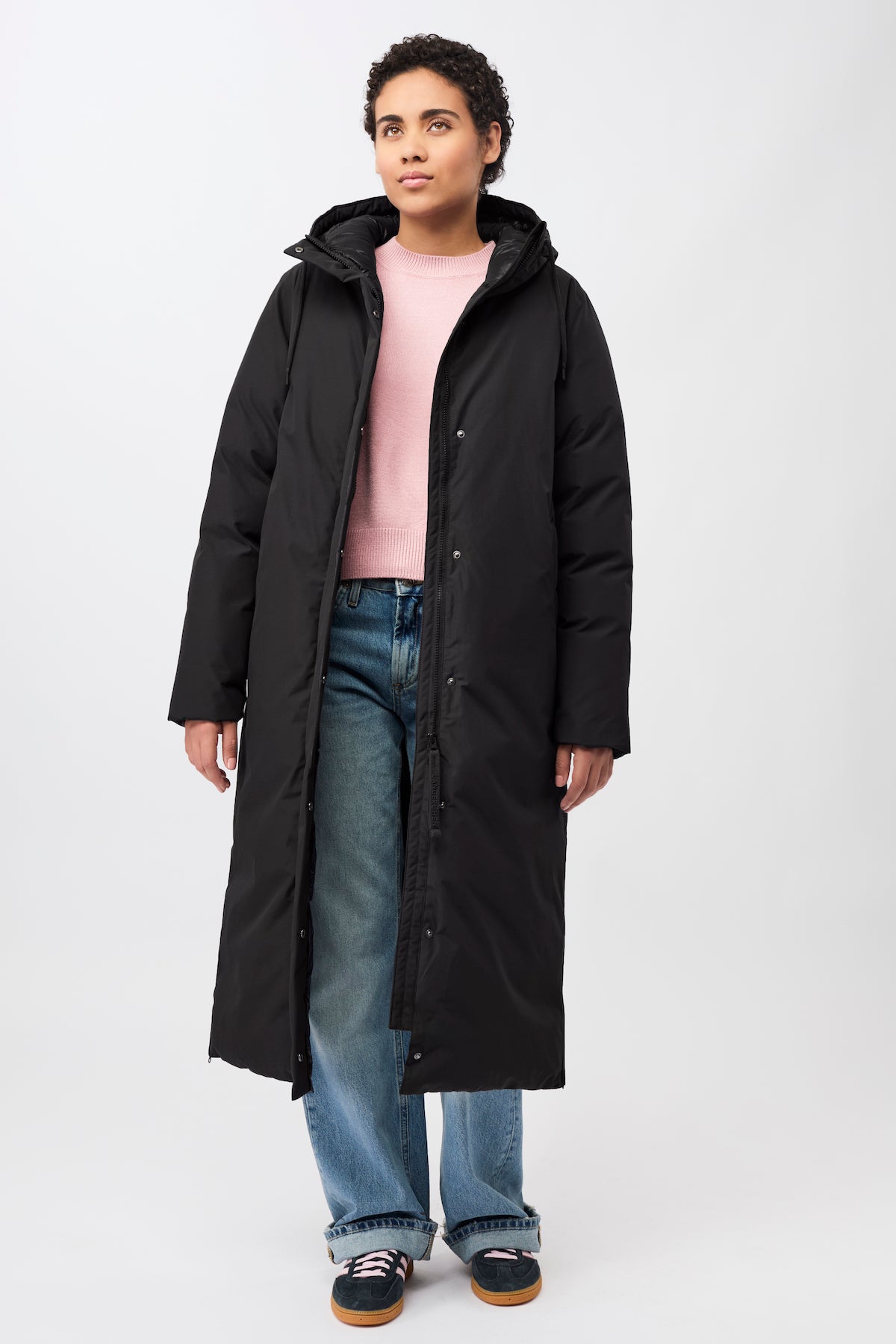 LangerChen - Croydon Daunenmantel Black