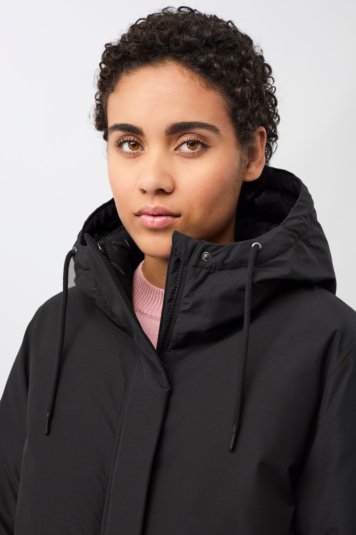 LangerChen - Croydon Daunenmantel Black