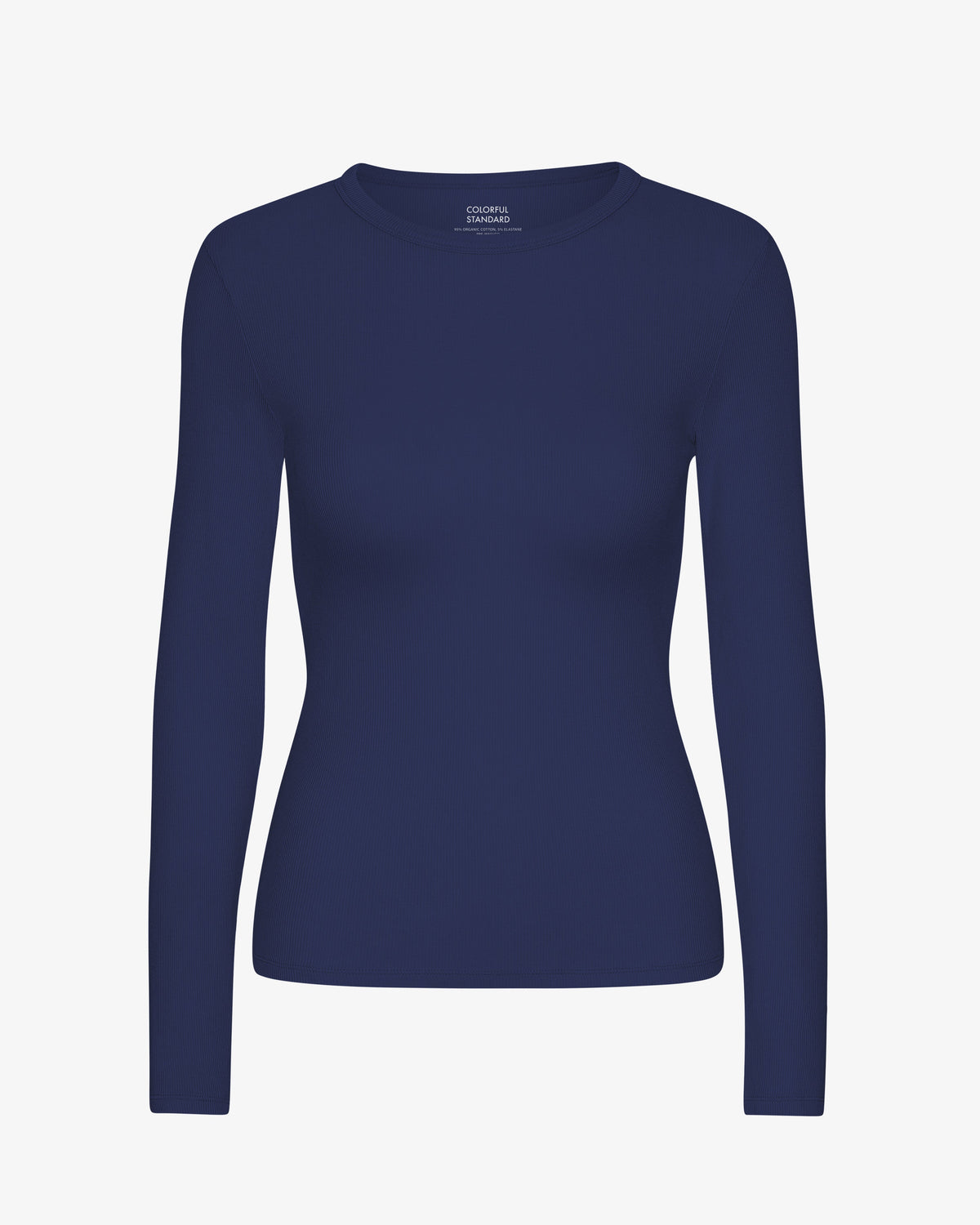 Colorful Standard - Organic Rib Longsleeve | Marine Blue