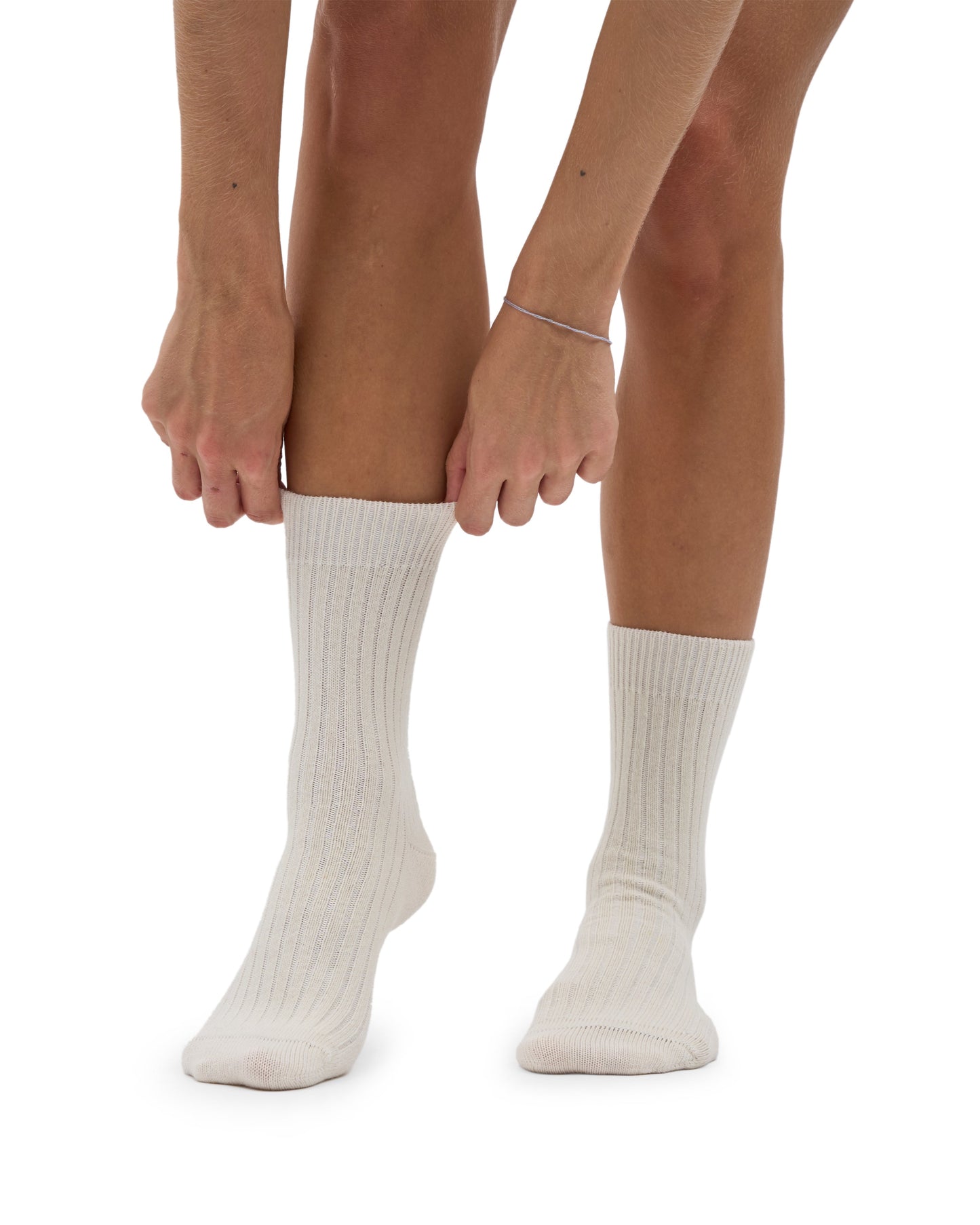 Colorful Standard - Merino Wool Blend Socks Optical White