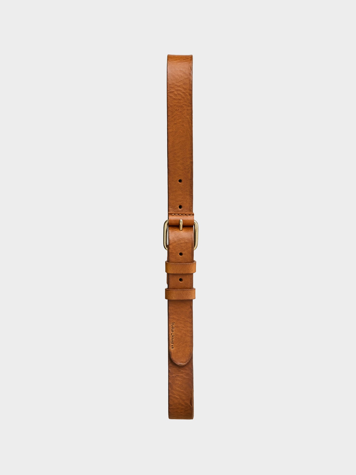Nudie Jeans - Dwayne Leder Gürtel Toffee Brown