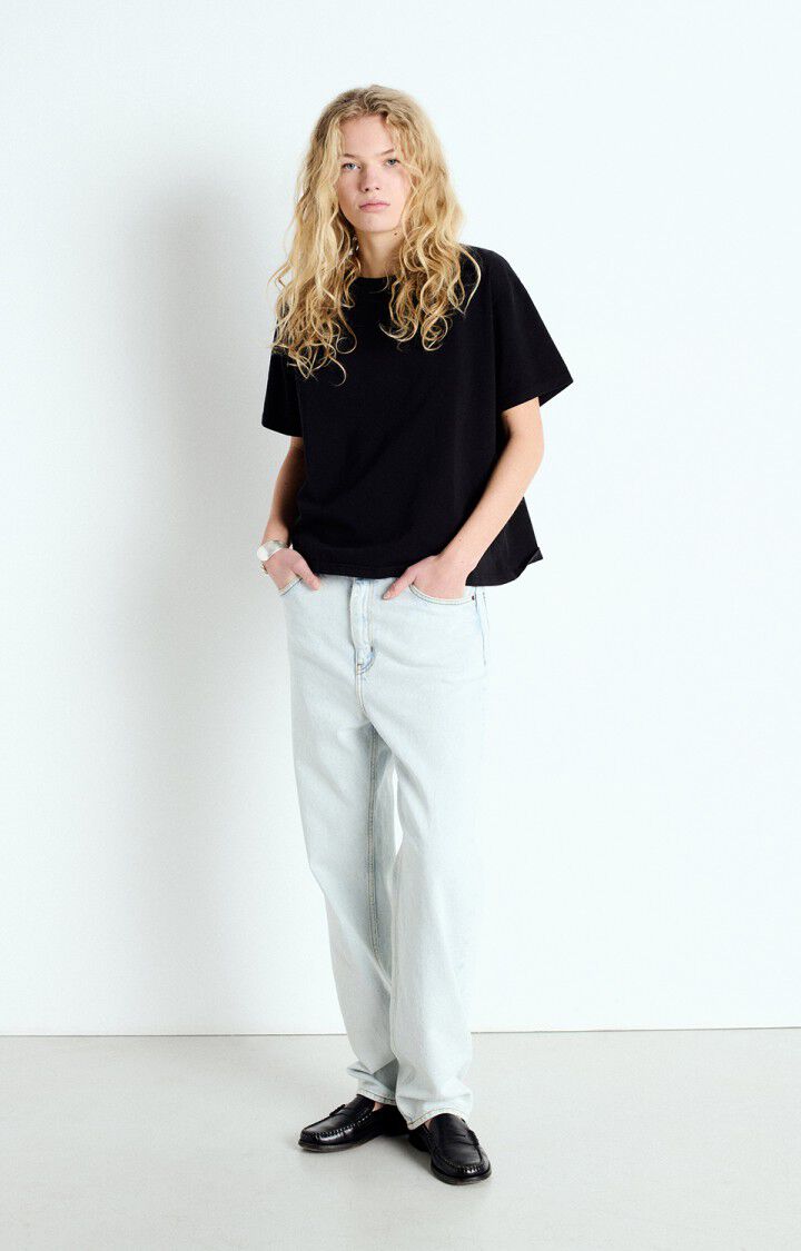 American Vintage - Fizvalley T-Shirt Noir Vintage