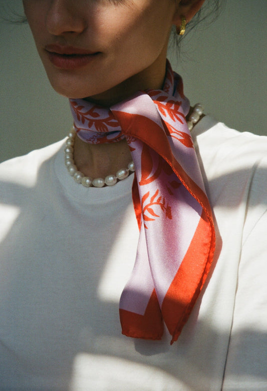Badi Culture - Seidenfoulard Fynbos 68x68