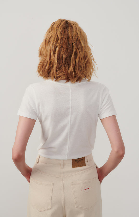 American Vintage - Gamipy T-Shirt Blanc