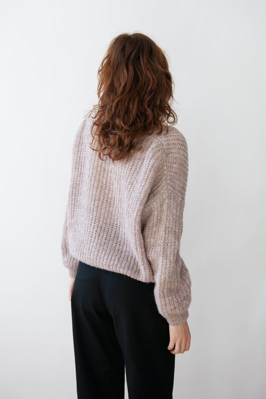 Jungle Folk - Vega Wrap Cardigan Lavender