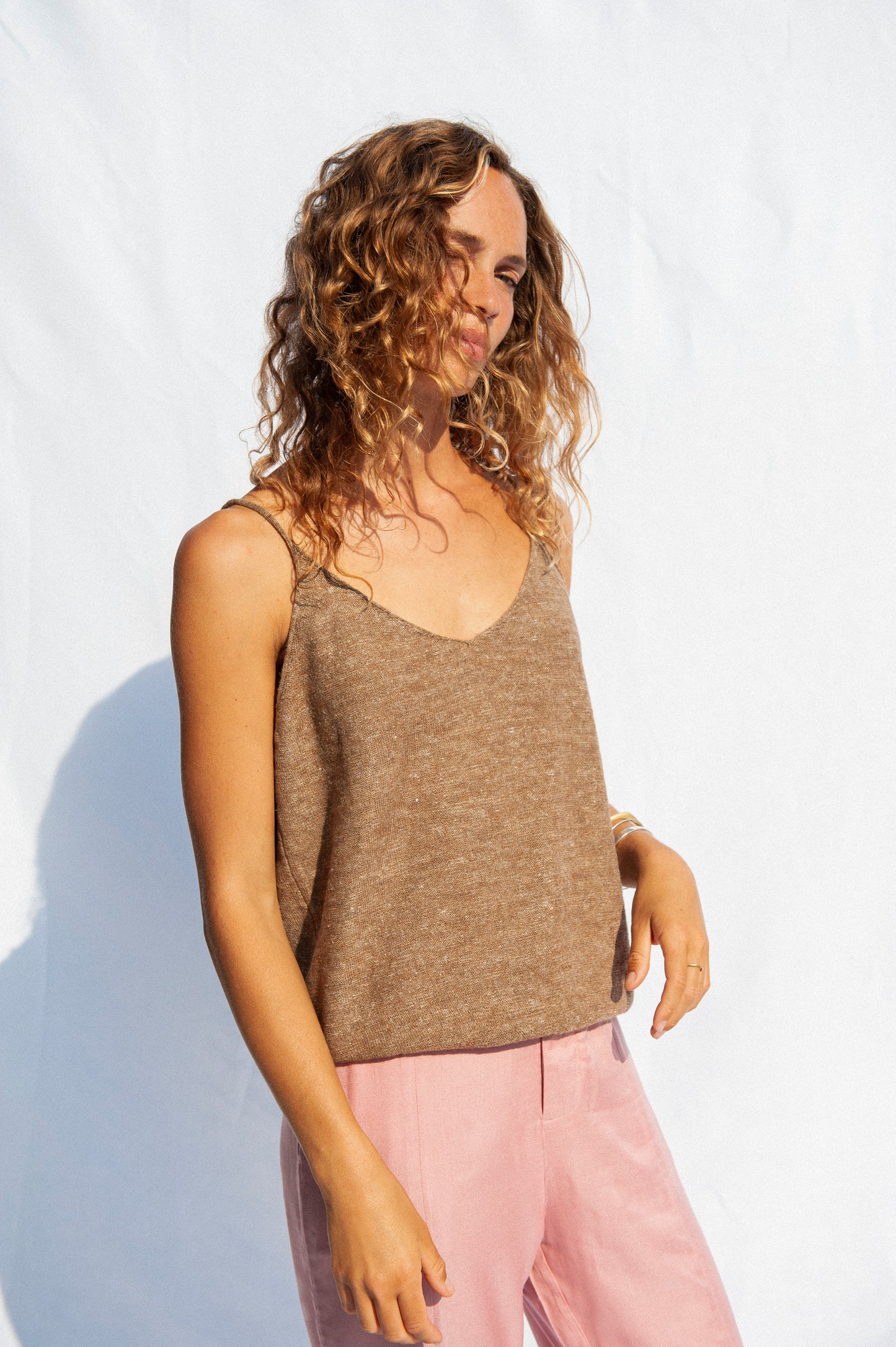 Jungle Folk - Agnes Knit Top Cafe
