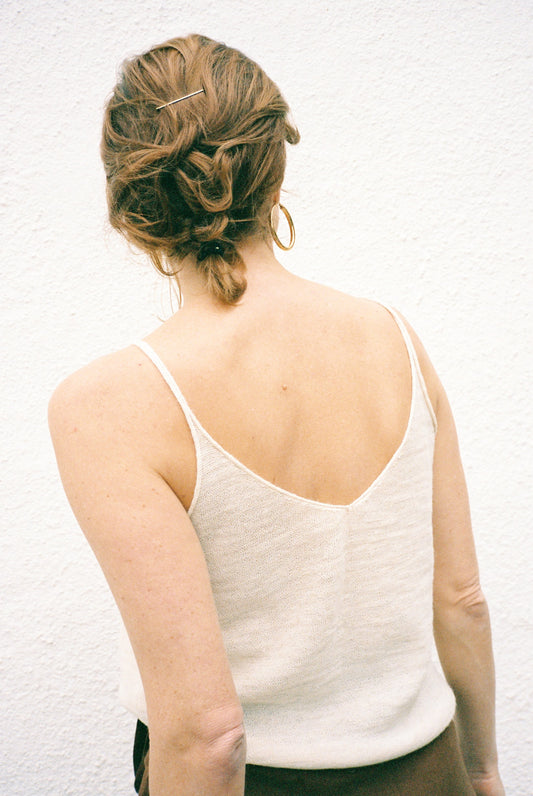 Jungle Folk - Agnes Knit Top Ivory