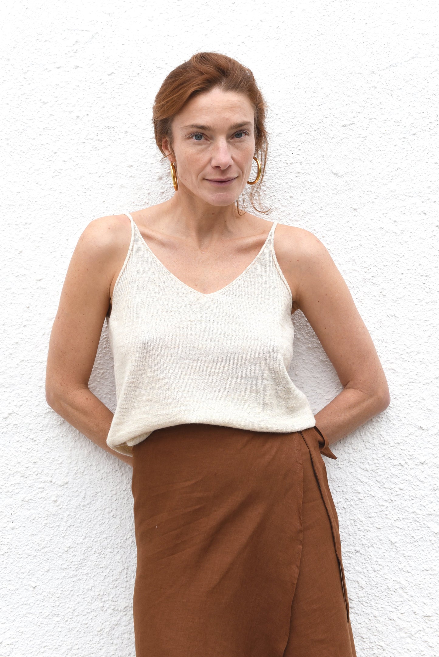 Jungle Folk - Agnes Knit Top Ivory