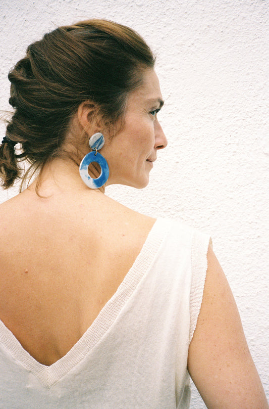 Jungle Folk - Flora Knit Top Ivory