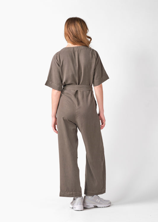 Klitmøller - Marna Jumpsuit | Taupe