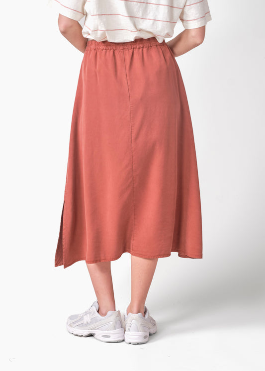 Klitmøller - Ramona Skirt | Burnt Sienna