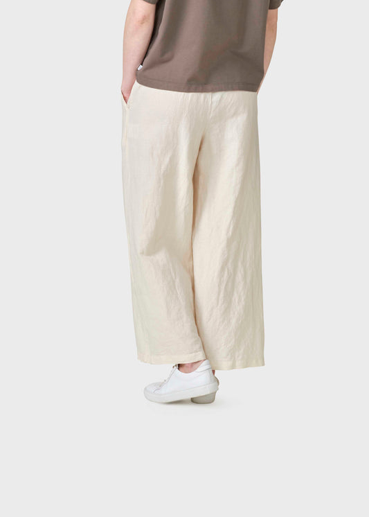 Klitmøller - Kaja Cotton/Linen Pants | Pastel Sand