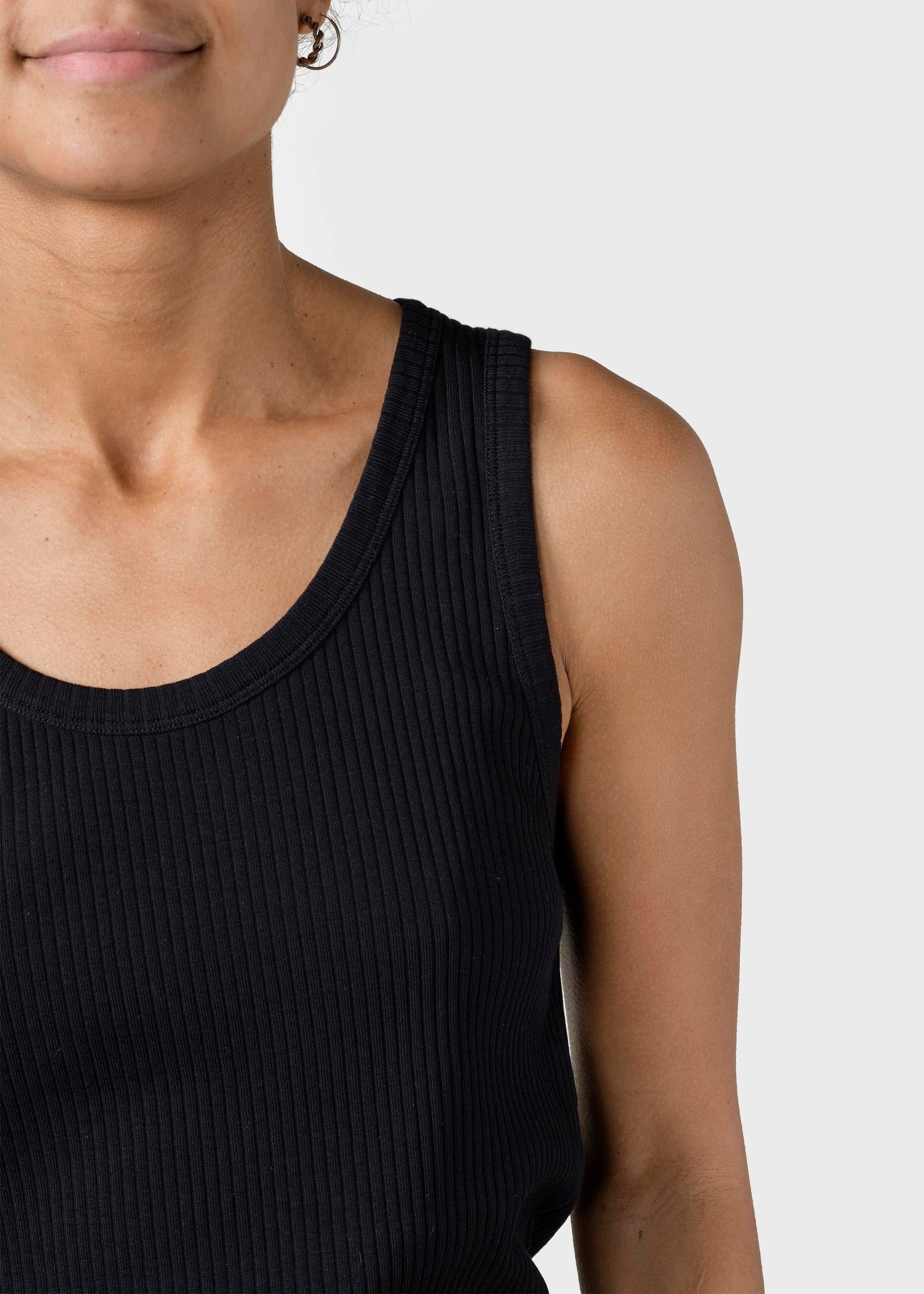 Klitmøller - Rib Top | Black