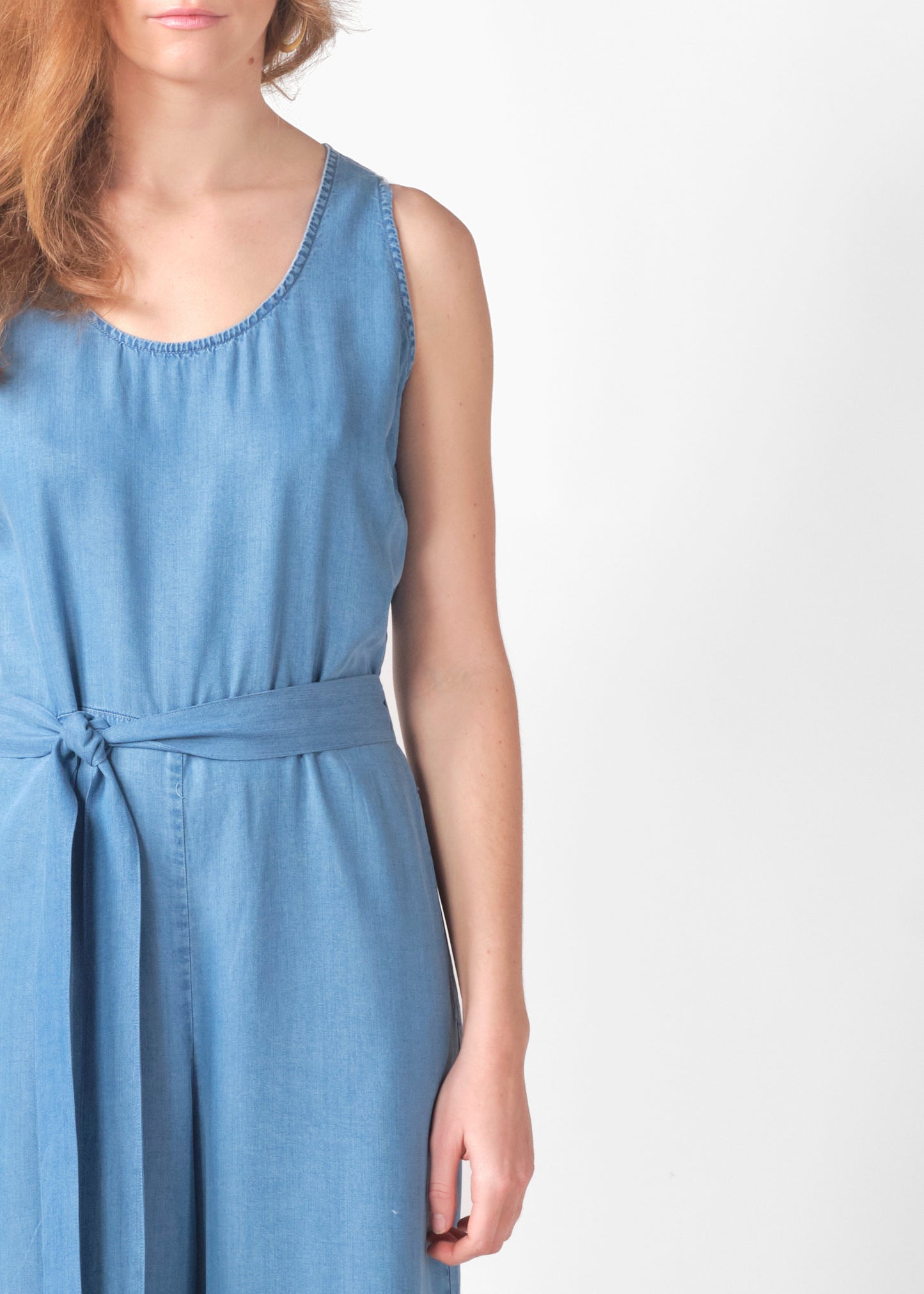 Klitmøller - Herdis Jumpsuit | Light Blue Chambrey