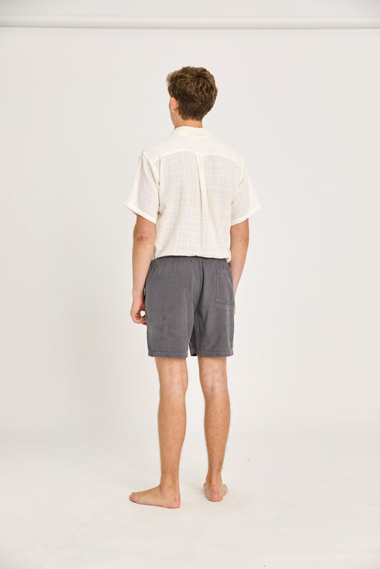 La Paz - Formigal Baby Cord Shorts Smoked Pearl