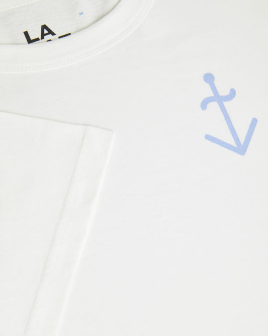 La Paz - Dantas T-Shirt | Off-White/Wind Blue Logo