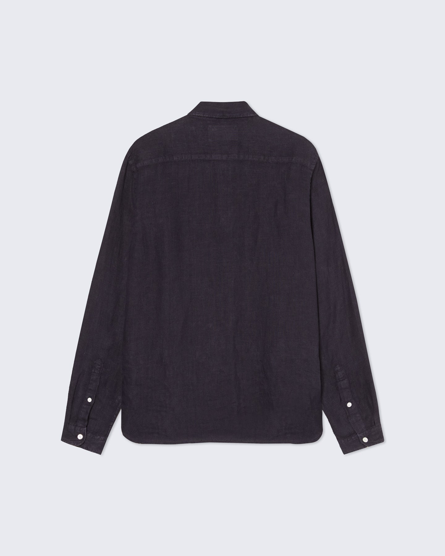 La Paz - Teles Button Down Linen Shirt | Dark Navy