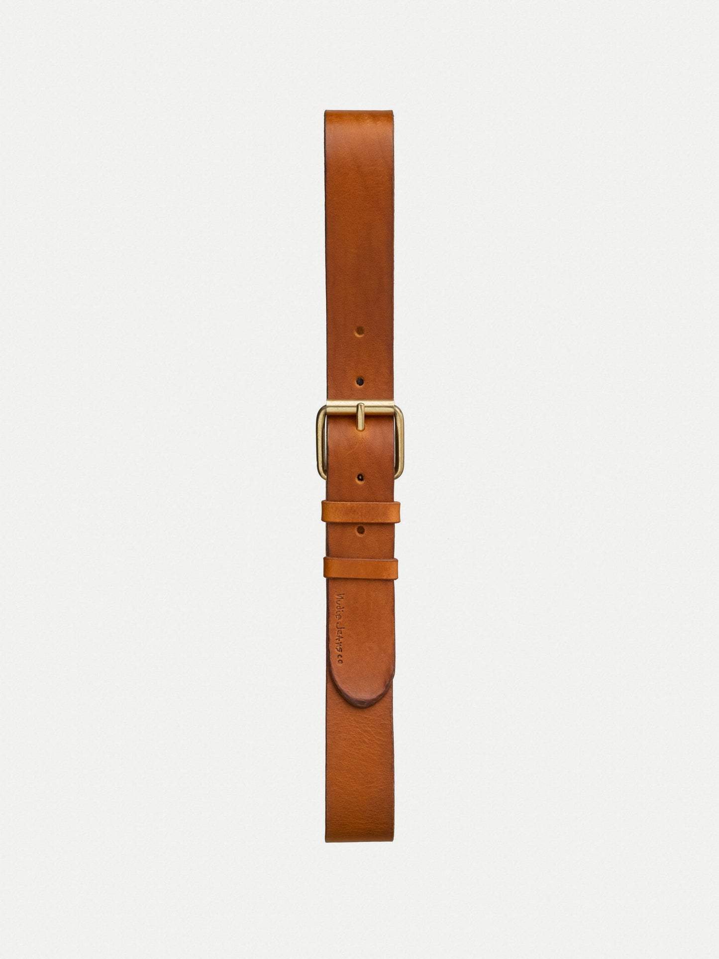 Nudie Jeans - Pedersson Leder Gürtel Toffee Brown
