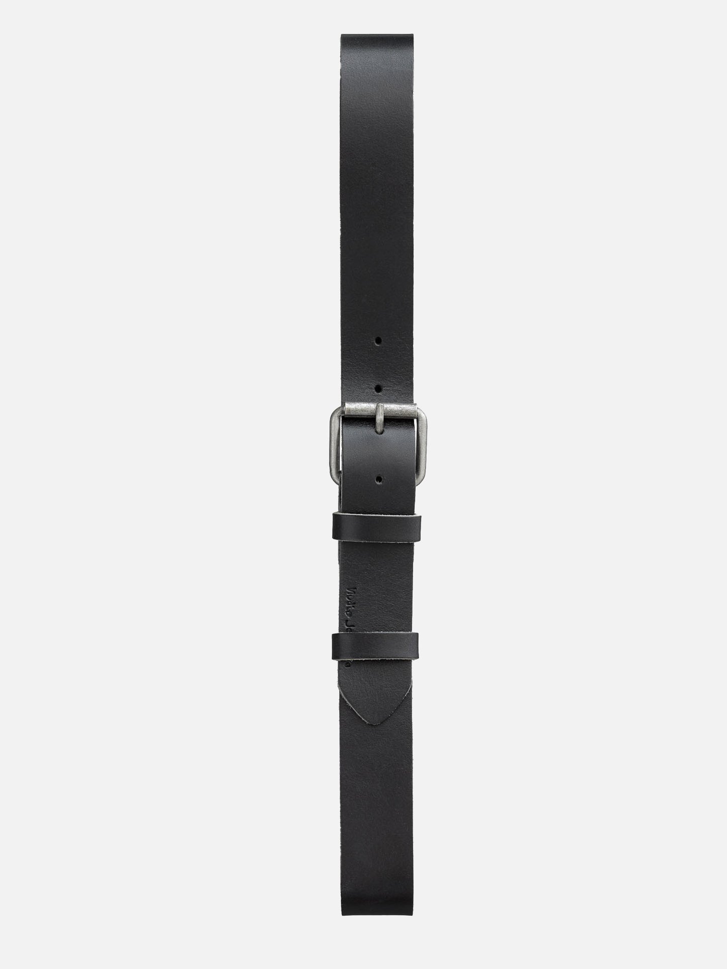 Nudie Jeans - Pedersson Leder Gürtel Black
