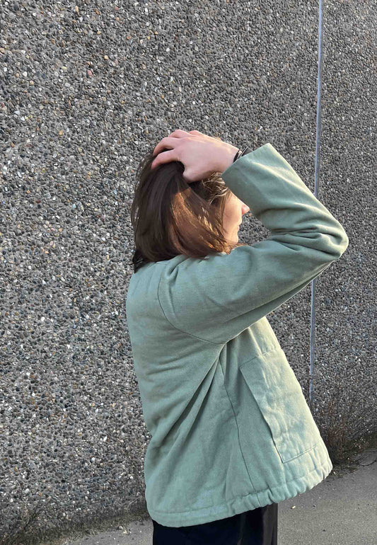 Selfhood - Quilted Jacket | Lightgreen