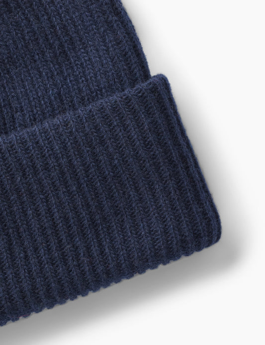 forêt - Relax Rib Beanie Navy