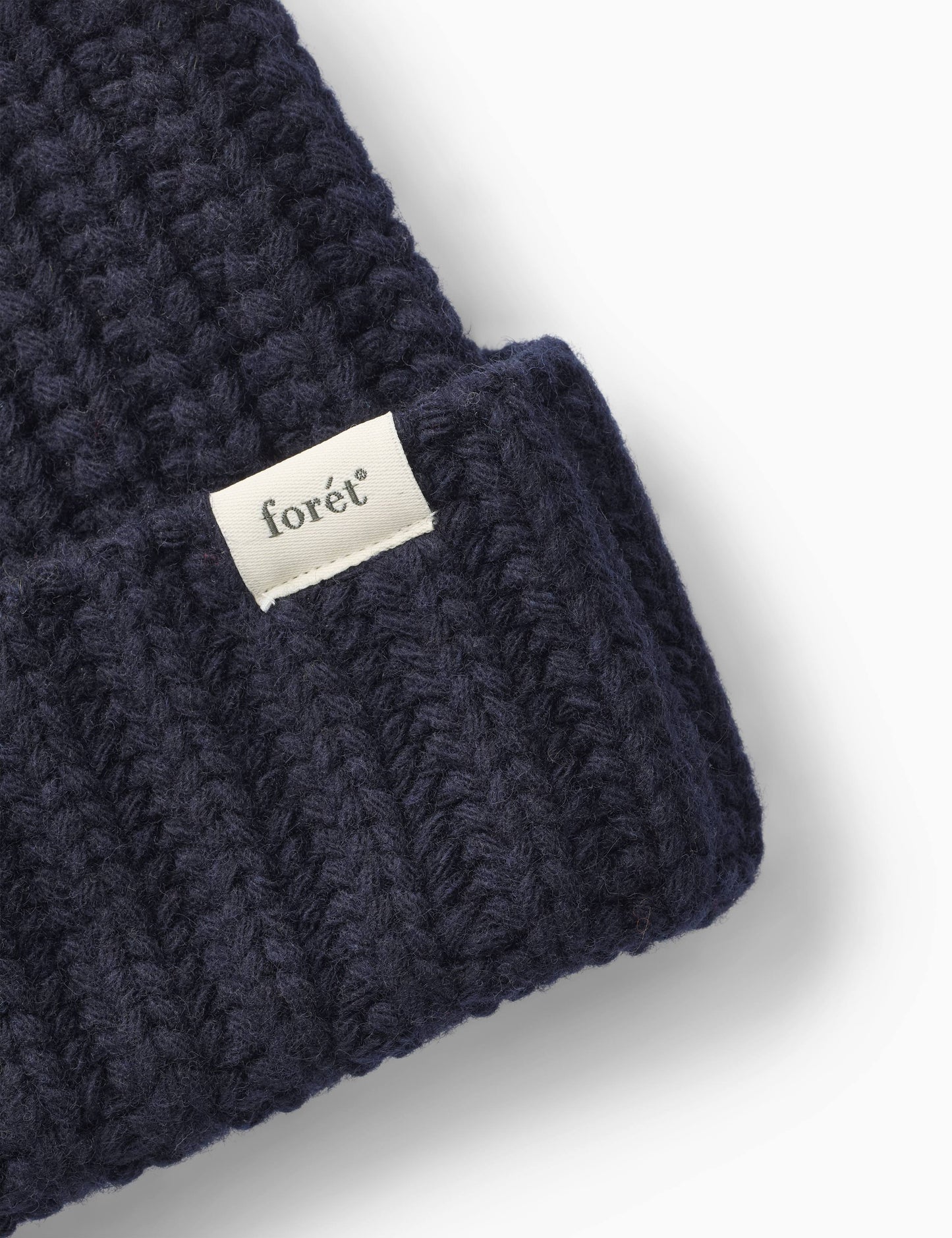 forêt - Trip Chunky Beanie Navy