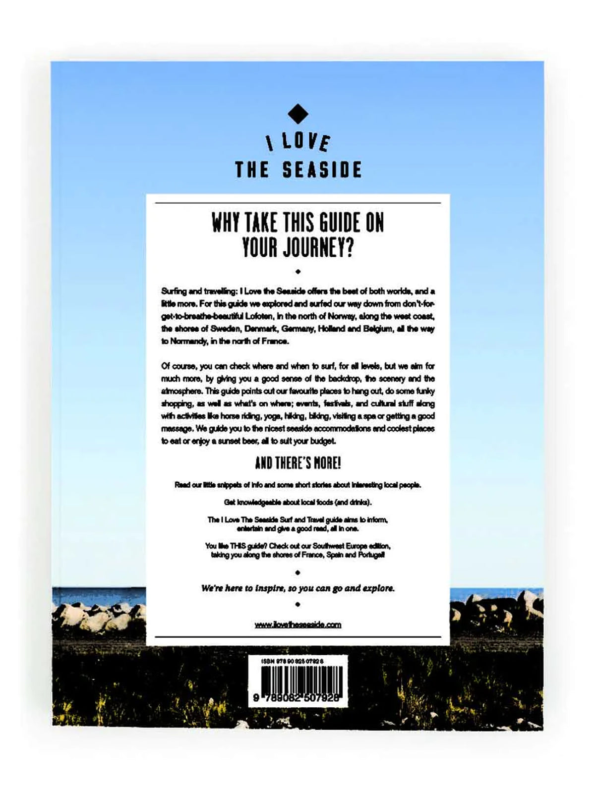 I LOVE THE SEASIDE Surf & Travel Guide - Northwest Europe